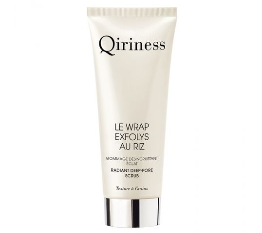 Qiriness – Le Wrap Exfloys Au Riz głęboko oczyszczający peeling o działaniu rozświetlającym (75 ml)