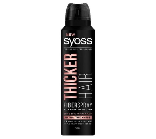 Syoss –Thicker Hair Fiberspray spray pogrubiający włosy (150 ml)