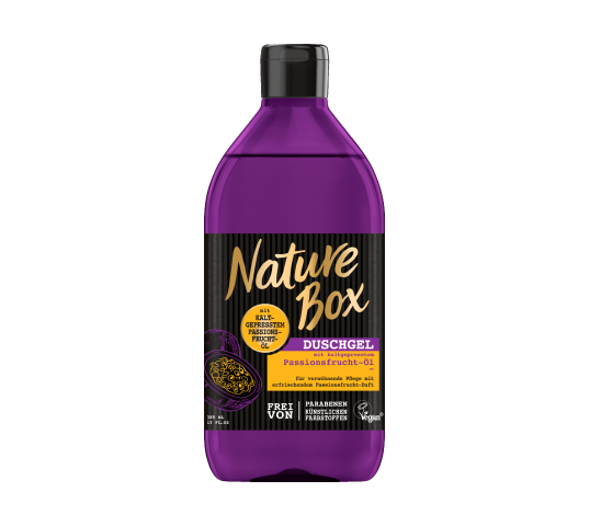 Nature Box Shower Gel żel pod prysznic Marakuja Oil (385 ml)