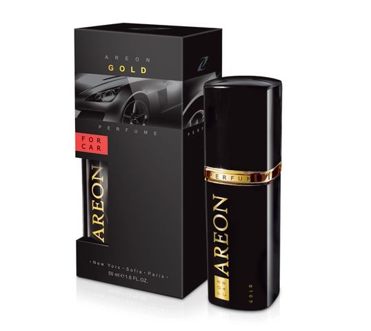 Areon Car Perfume – perfumy do samochodu Gold spray (50 ml)