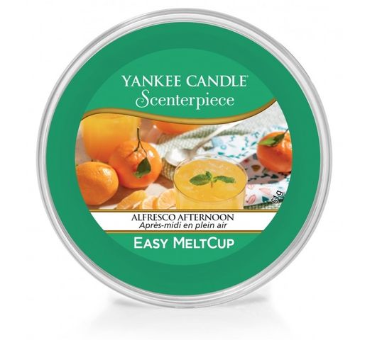 Yankee Candle – Scenterpiece Easy Melt Cup wosk do elektrycznego kominka Alfresco Afternoon (61 g)
