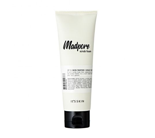 It's Skin – Madpore Scrub Foam pianka do mycia twarzy (120 ml)
