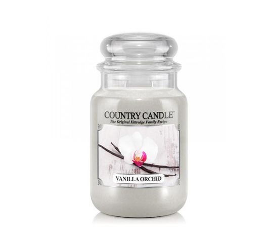 Country Candle – świeca zapachowa z dwoma knotami Vanilla Orchid (652 g)