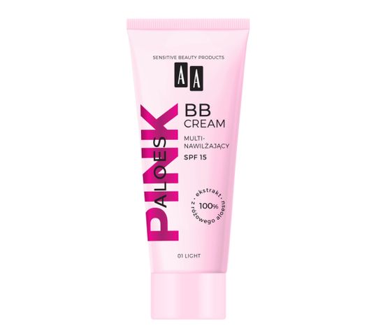 AA Aloes Pink multinawilżający krem BB 01 Light (30 ml)