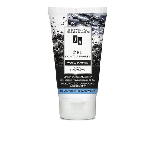 AA Carbon & Clay żel do mycia twarzy węglowy 150 ml
