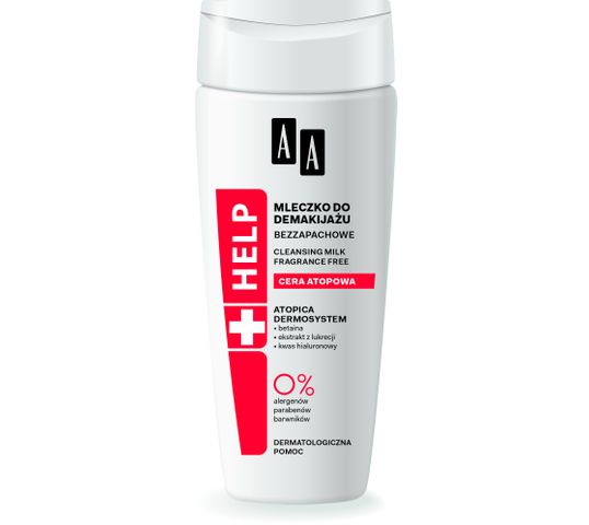 AA HELP Cera Atopowa Mleczko do demakijażu cery wrażliwej 200 ml