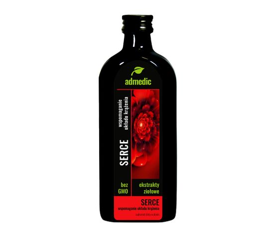 Admedic Serce wspomaganie układu krążenia suplement diety w płynie 250ml