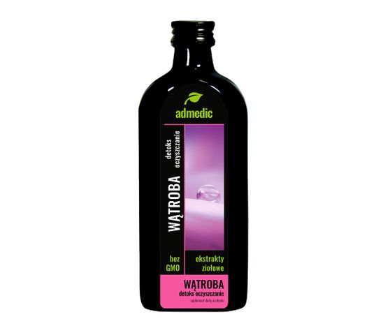 Admedic Wątroba detoks oczyszczenie suplement diety w płynie 250ml
