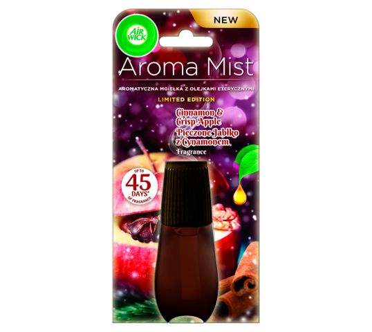 Air Wick Aromatyczna Mgiełka z Olejkami Eterycznymi Relaks wkład do automatycznego odświeżacza Pieczone Jabłko z Cynamonem 20ml