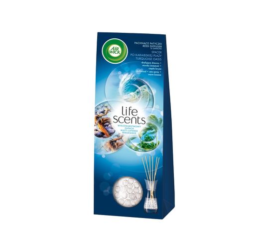 Air Wick Pachnące patyczki Spacer Po Karaibskiej Plaży 30ml
