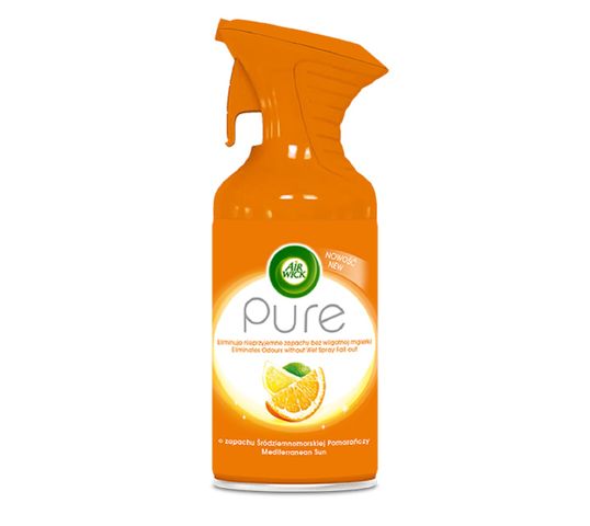 Air Wick Pure Aerozol odświeżacz powietrza Śródziemnomorska Pomarańcza 250ml