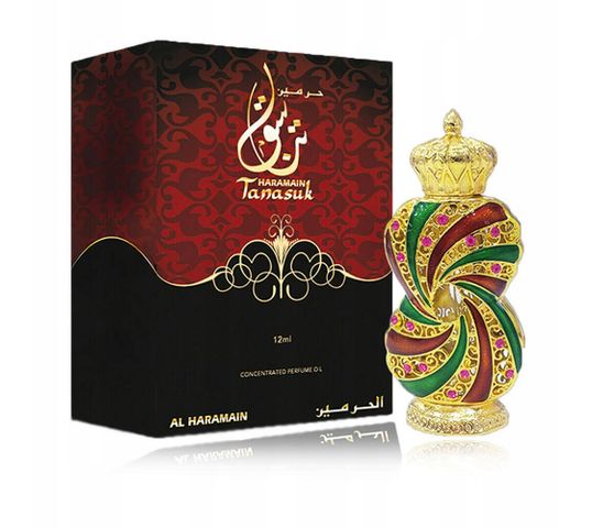 Al Haramain Tanasuk Unisex olejek perfumowany (12 ml)