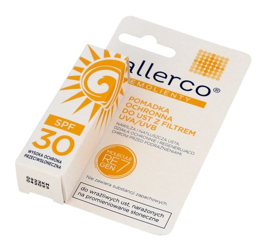 Allerco pomadka ochronna do ust z filtrem UVA/UVB  (1 szt.)