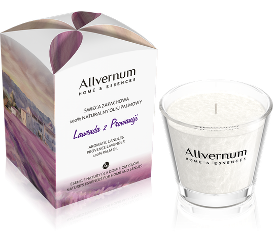 Allvernum Home & Essences świeca zapachowa Lawenda z Prowansji 170 g