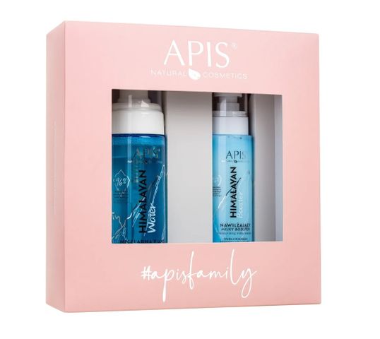 APIS Himalayan zestaw micelarna pianka do mycia twarzy 150ml + nawilżający milky booster 100ml