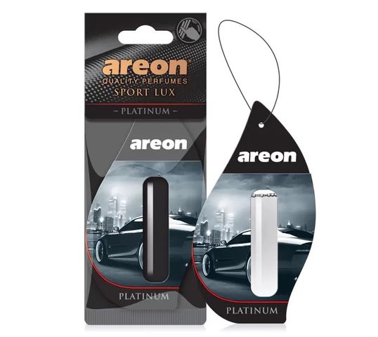 Areon Sport Lux Liquid zawieszka zapachowa do samochodu Platinum