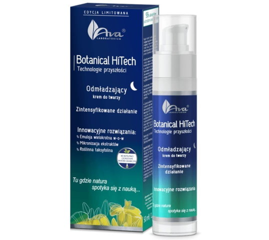 Ava Botanical HiTech Odmładzający krem do twarzy na noc (50 ml)