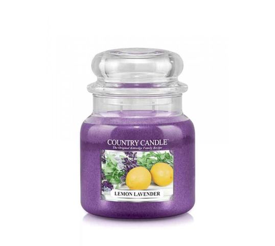 Country Candle – świeca zapachowa z dwoma knotami Lemon Lavender (453 g)