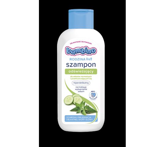 Bambino Rodzina szampon odświeżający do włosów normalnych i przetłuszczających się (400 ml)