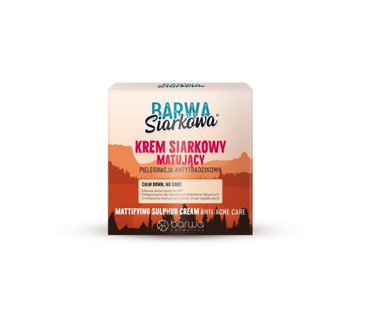 Barwa Siarkowa matujący krem siarkowy (50 ml)