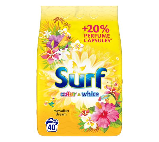 Surf Color & White Hawaiian Dream proszek do prania 2.6kg