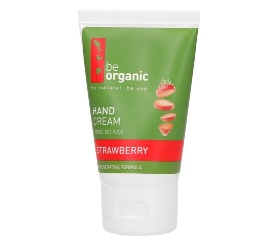 Be Organic Hand Cream krem do rąk Truskawka (40 ml)