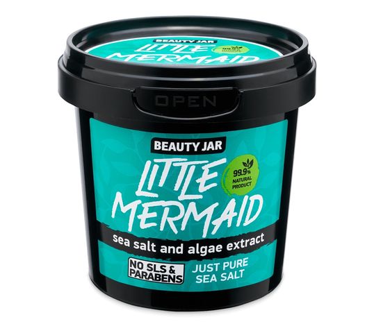 Beauty Jar Little Mermaid morska sól do kąpieli z ekstraktem z alg (150 g)