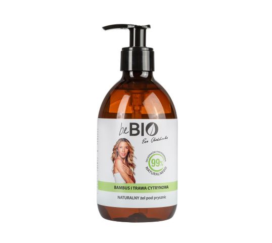 BeBio Naturalny żel pod prysznic Bambus i Trawa Cytrynowa (400 ml)