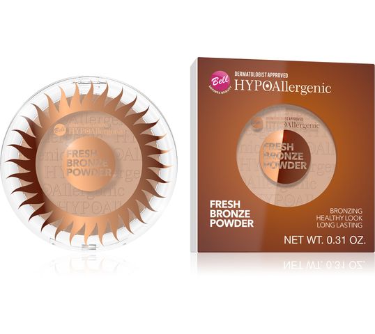 Bell Hypoallergenic puder brązujący Fresh Bronze nr 01 (9 g)