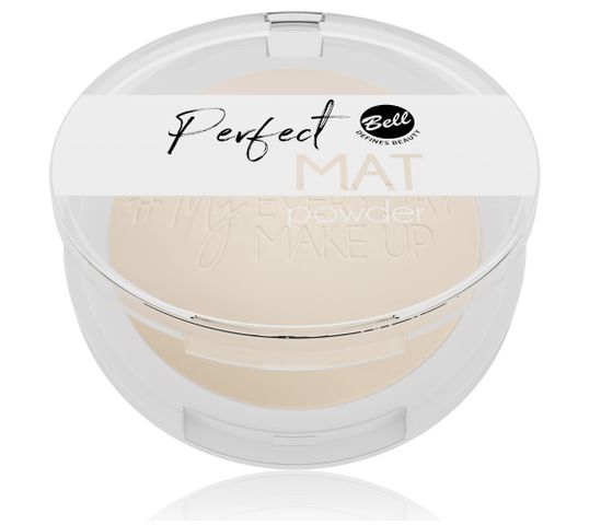 Bell #My Everyday Make-Up Puder w kamieniu matujący Perfect Mat nr 02 Vanilla Soft (9 g)