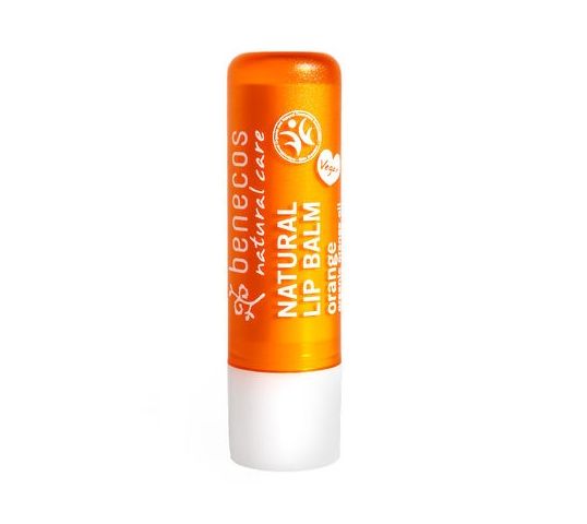 Benecos Natural Lip Balm naturalny balsam do ust Pomarańcza (4.8 g)