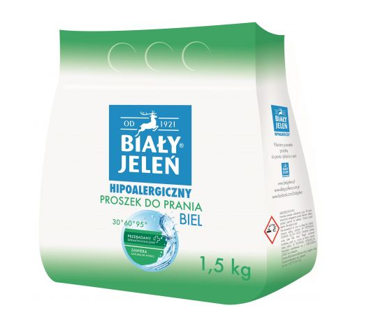 Biały Jeleń proszek do prania biel (1,5 kg)