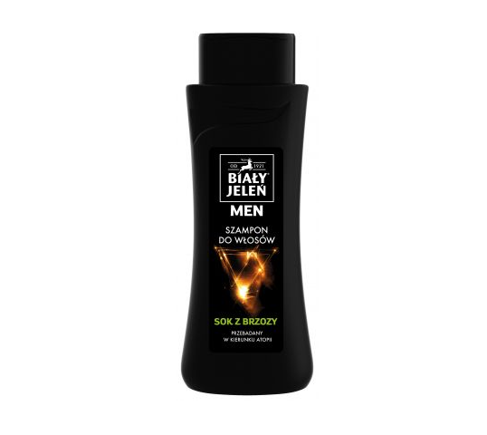 Biały Jeleń MEN szampon do włosów z sokiem z brzozy (300 ml)