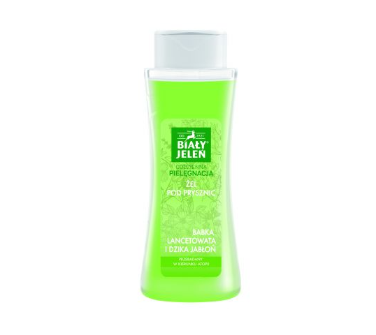 Biały Jeleń żel pod prysznic z babką lancetowatą i dziką jabłonią (250 ml)