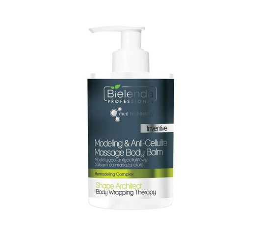 Bielenda Professional Body Wrapping Therapy Shape Architect modelująco-antycellulitowy balsam do masażu ciała (300 ml)