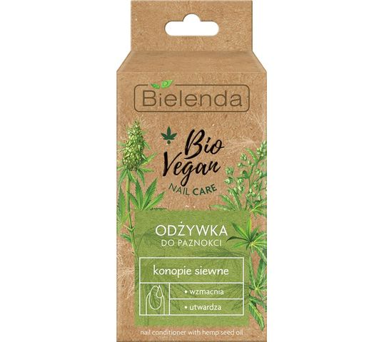 Bielenda Bio Vegan odżywka do paznokci z konopiami siewnymi (10 ml)