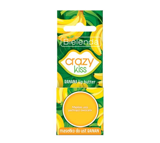 Bielenda Crazy Kiss masełko do ust bananowe (10 g)