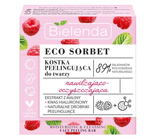 Bielenda Eco Sorbet kostka peelingująca do twarzy (60 g)