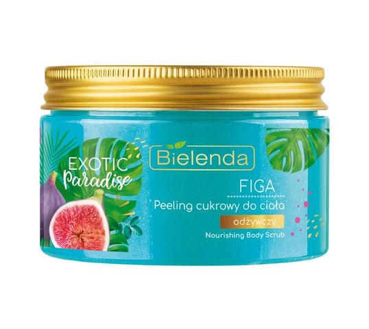 Bielenda Exotic Paradise peeling cukrowy do ciała odżywczy Figa (350 g)