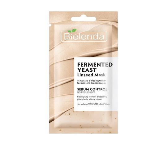 Bielenda Fermented Yeast maseczka z bioaktywnym fermentem drożdżowym (8 g)