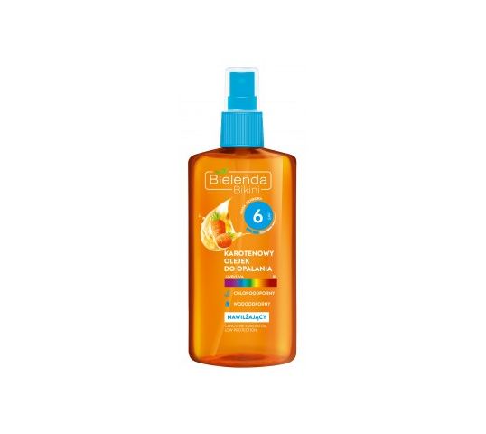 Bielenda Bikini – olejek do opalania karotenowy SPF 6 (150 ml)