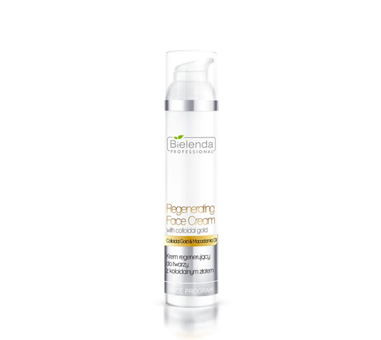 Bielenda Professional Regenerating Face Cream krem regenerujący do twarzy z koloidalnym złotem (100 ml)