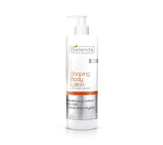 Bielenda Professional Spa&Wellness Program Shaping Body Lotion modelujący balsam do ciała z forskoliną indyjską (500 ml)