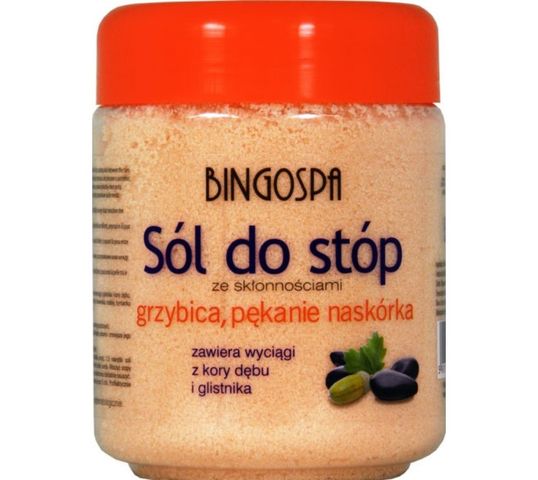 BingoSpa sól do stóp ze skłonnościami do grzybicy i pękania naskórka (550 g)