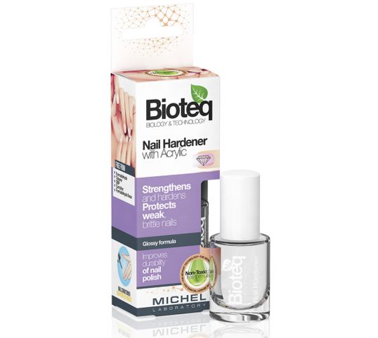 Bioteq Nail Hardener With Acrylic akrylowy utwardzacz do paznokci 10ml