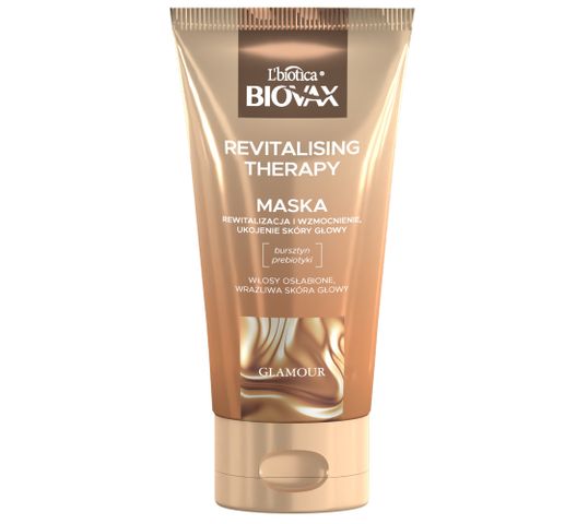 BIOVAX Glamour Revitalising Therapy maska do włosów 150ml