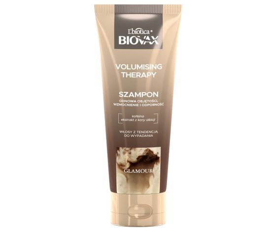 BIOVAX Glamour Volumising Therapy szampon do włosów z kofeiną 200ml