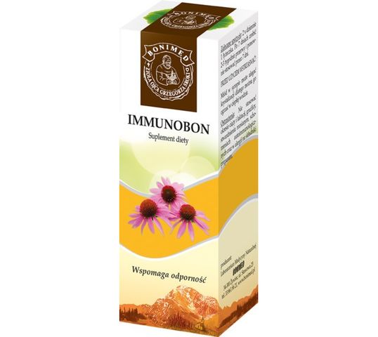 Bonimed Immunobon syrop wspomaga odporność suplement diety 130ml