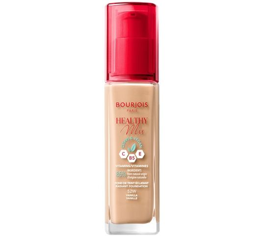 Bourjois Healthy Mix Clean wegański podkład rozświetlający 52W Vanilla (30 ml)