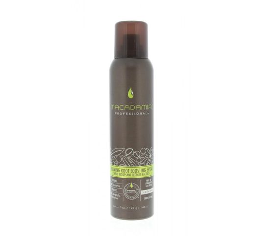 Macadamia Professional – Foaming Root Boosting Spray pianka unosząca włosy u nasady (143 ml)